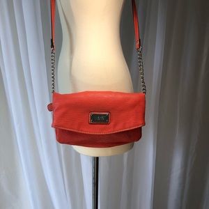 Orange Nine West Crossbody Bag
